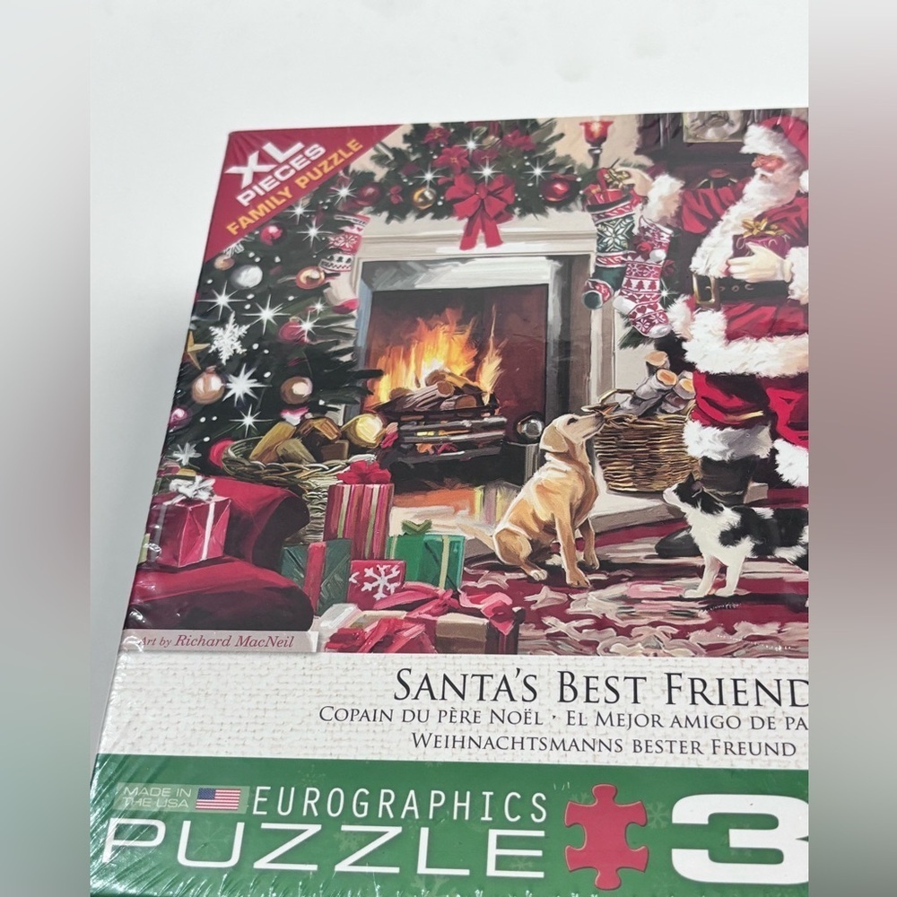 Eurographics Santa's Best Friend 300 Piece Puzzle ๐ - Picture 4 of 9